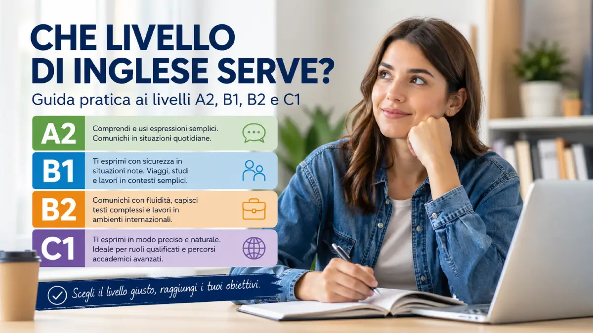 che livello di inglese serve