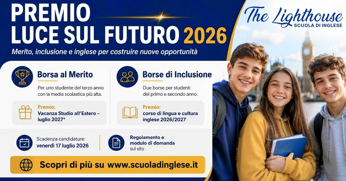 Banner progetto luce sul futuro 2026